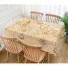 Hafangry World Map Tablecloth Adventure World Awaits Party Decoration Retro Beige Nautical Compass Kitchen Dining Room Home Decor-60×84inch