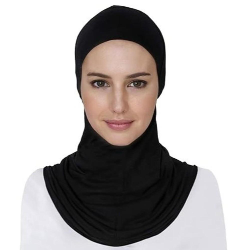 High Elasticity Hijab Cap Modal Cotton Muslim Bonnet Fashion Neck Cover  Islamic Fashion