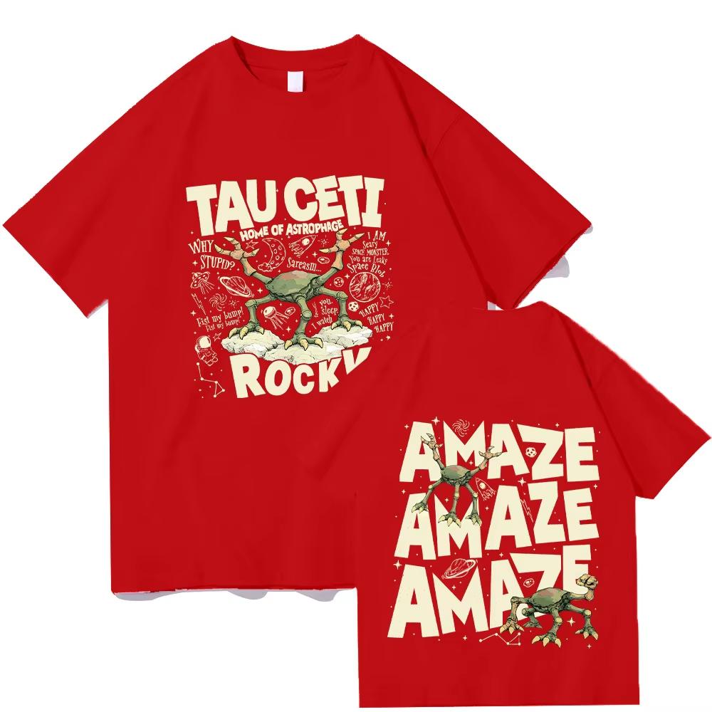 2026 Módní Projekt Hail Mary Fist My Bump Rocky Mimozemšťan Plakát Vysoce Kvalitní Tričko Letní Streetwear Unisex Trička Bavlna