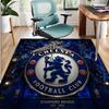 Chelsea F.C Pattern Rug, Indoor/Outdoor Mat, for Picnic, Gameroom, Bedroom, Office, Living Room, Home Decor Carpet, Birthday Gift