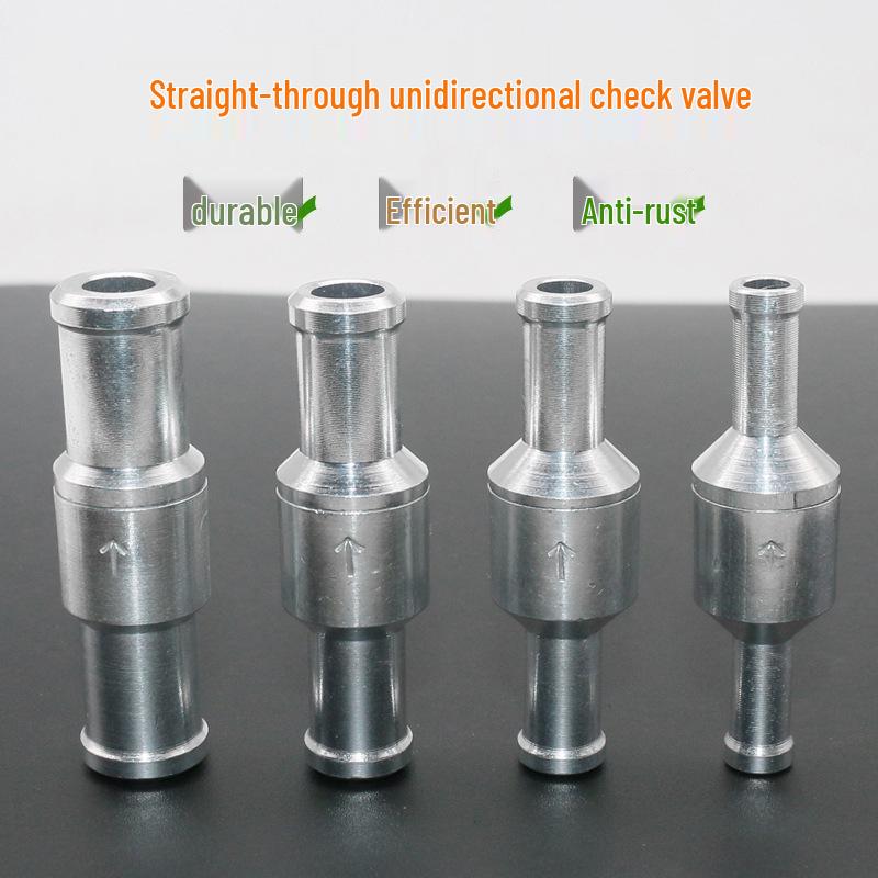 Aluminum Alloy One-Way Check Valve for Fuel Systems (Gas/Diesel)
