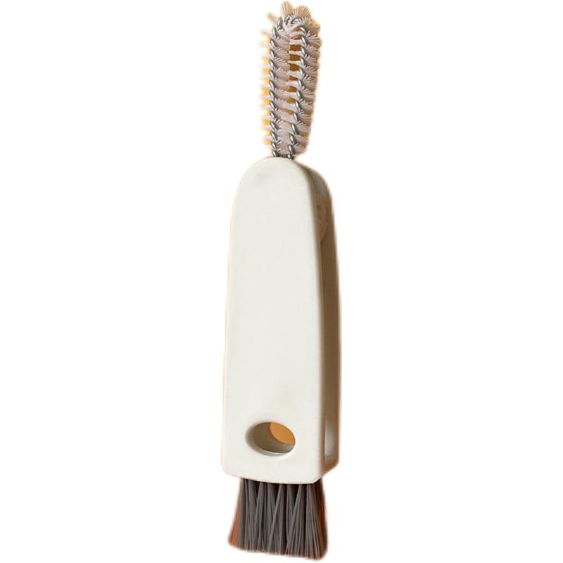 

Многофункциональная щетка для мытья бутылочек, щетка для чистки чашек, детских бутылочек, трубочек и крышек 1pcs белый