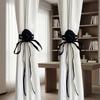 2PCS Elegant Rose Curtain Tieback Multi-function Curtain Straps Ribbon Curtain Buckle  Living Room
