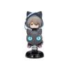 Anime Bobblehead Arknights Q Cute Cat Figure Car Dashboard Decor Desk Ornament Spring Base Game Character Car Interior Accessory