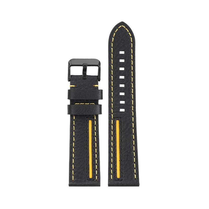 22mm Italian Leather Bracelet For Casio Edifice Heart of the Earth EFR-303CL Leather Watchband Efr-303d/l Watch Strap 22mm ECB-9