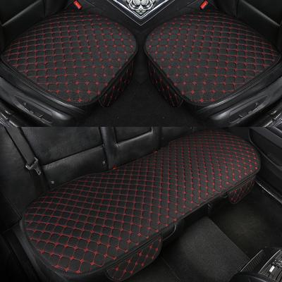 New Car Seat Cover Flax Cushion Seasons Universal Breathable For Most Four-Door Sedan SUV Ultra-Luxury Car Seat