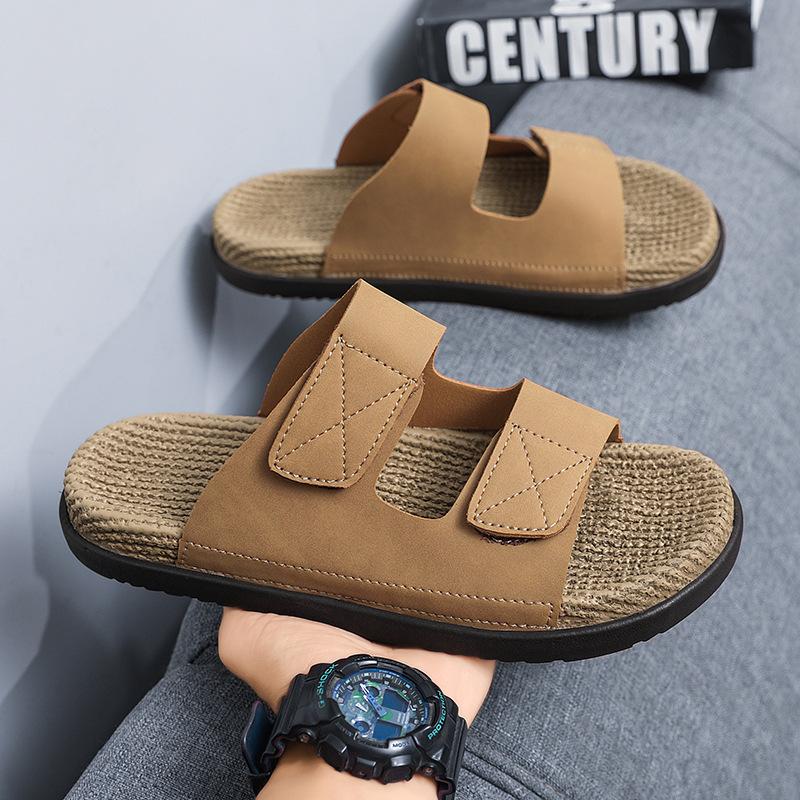 Men's Summer Outdoor Slippers Non Slip Casual Sandals for Outdoor Wear