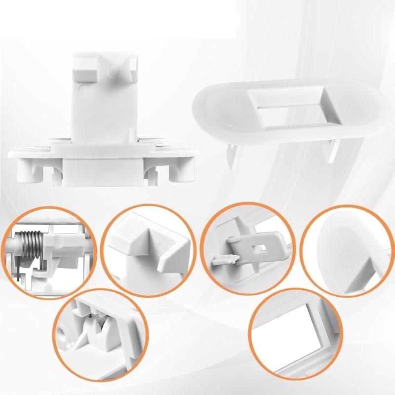 Zestaw serwisowy zamka drzwiowego Podkładka Część zamienna Część pralki WH01X27954 Zestaw do konserwacji pralki Tekstura plastiku