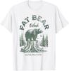 Fat Bear Week Vintage Retro Grizzly Bear Lovers T-Shirt