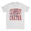 Bedrucktes Beyonce Cowboy Carter Tour 2025 T-Shirt für Herren Damen Reines Baumwoll-T-Shirt Kurzarm Kleidung