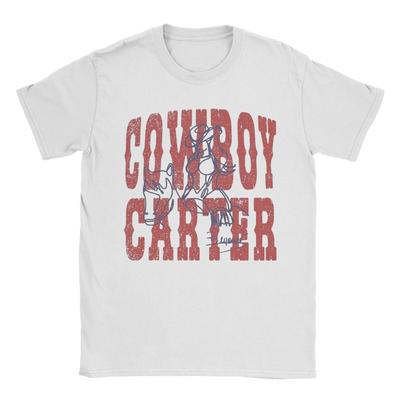 Printed Beyonce Cowboy Carter Tour 2025 T Shirt for Men Women  Pure Cotton Tee Shirt Short Sleeve Clothes