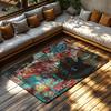 Abstract Area Rug Modern Non-Slip Floor Mat Living Room Bedroom Home Decor Artistic Carpet Washable Home Accent Rug Contemporary
