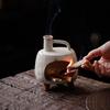 Ceramic Aromatherapy Burner Exquisite Incense Burner Creative Sacred Wood Sage Burner  Living Room