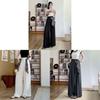 Silk Scarf Wide Leg Suit Pants For Women With High Waist Casual Style Spring Summer