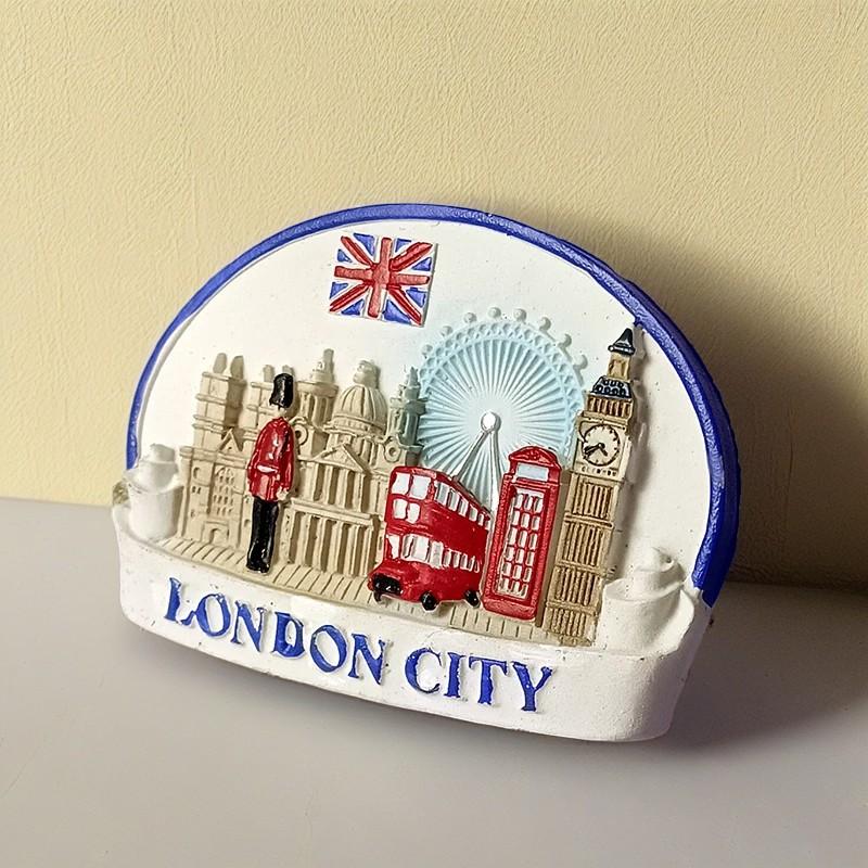 Europe  UK London 3D Refrigerator Stickers Fridge Magnets Tourist Attractions  Refrigerator Stickers Souvenirs London Handmade C
