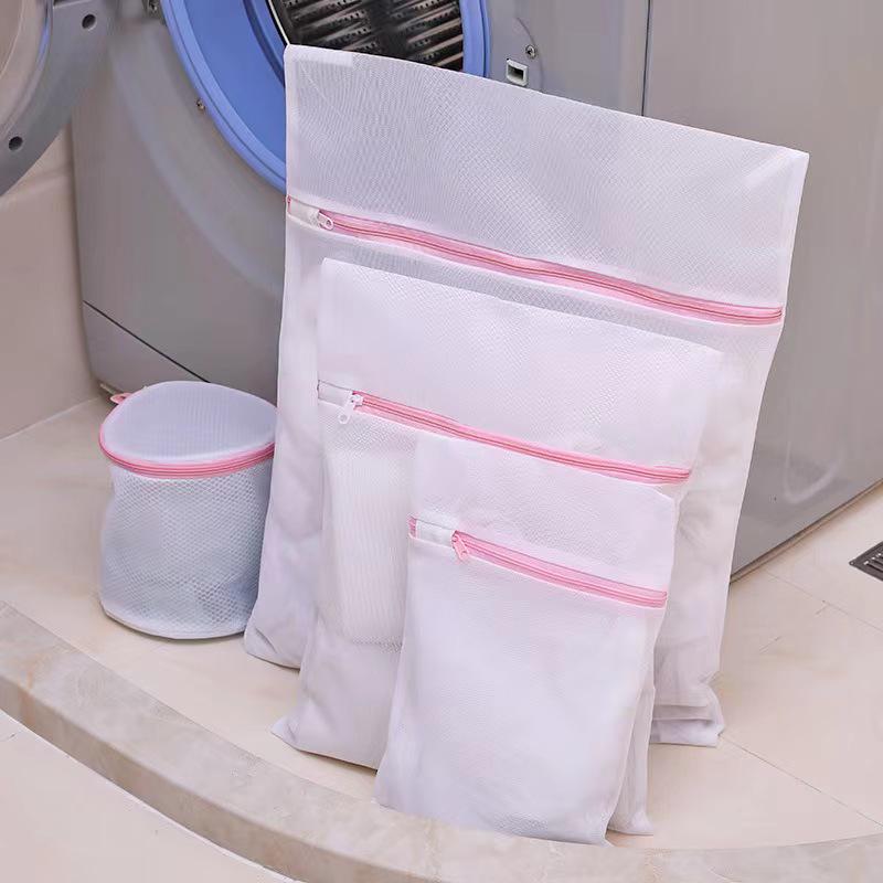 Thickened Coarse Mesh Laundry Bags for Washing Machine - Safely Wash Underwear, Bras, and Clothing