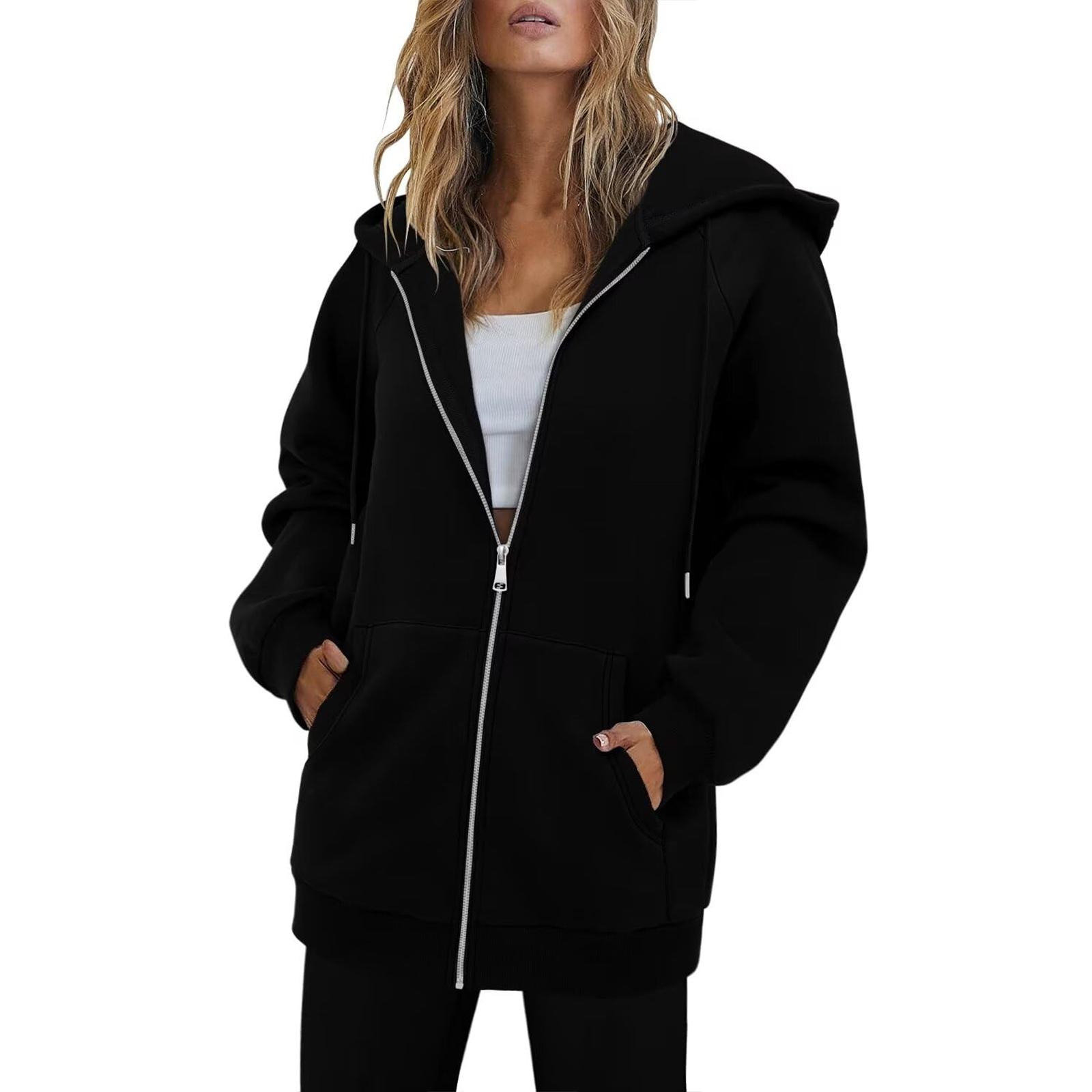 

Женские повседневные топы Модные топы с длинным рукавом S чёрный