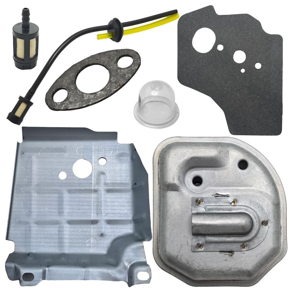 

Exhaust Muffler Insulator Gasket for HONDA GX35 GX35NT HHT35S UMK435 Brush Cutter Trimmer Lawn Mower Engine China Mainland