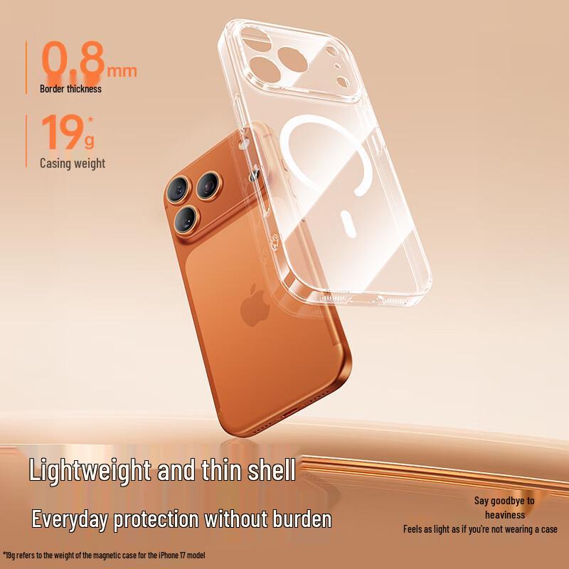 Shine Magic Clear Magsafe iPhone Protection Case