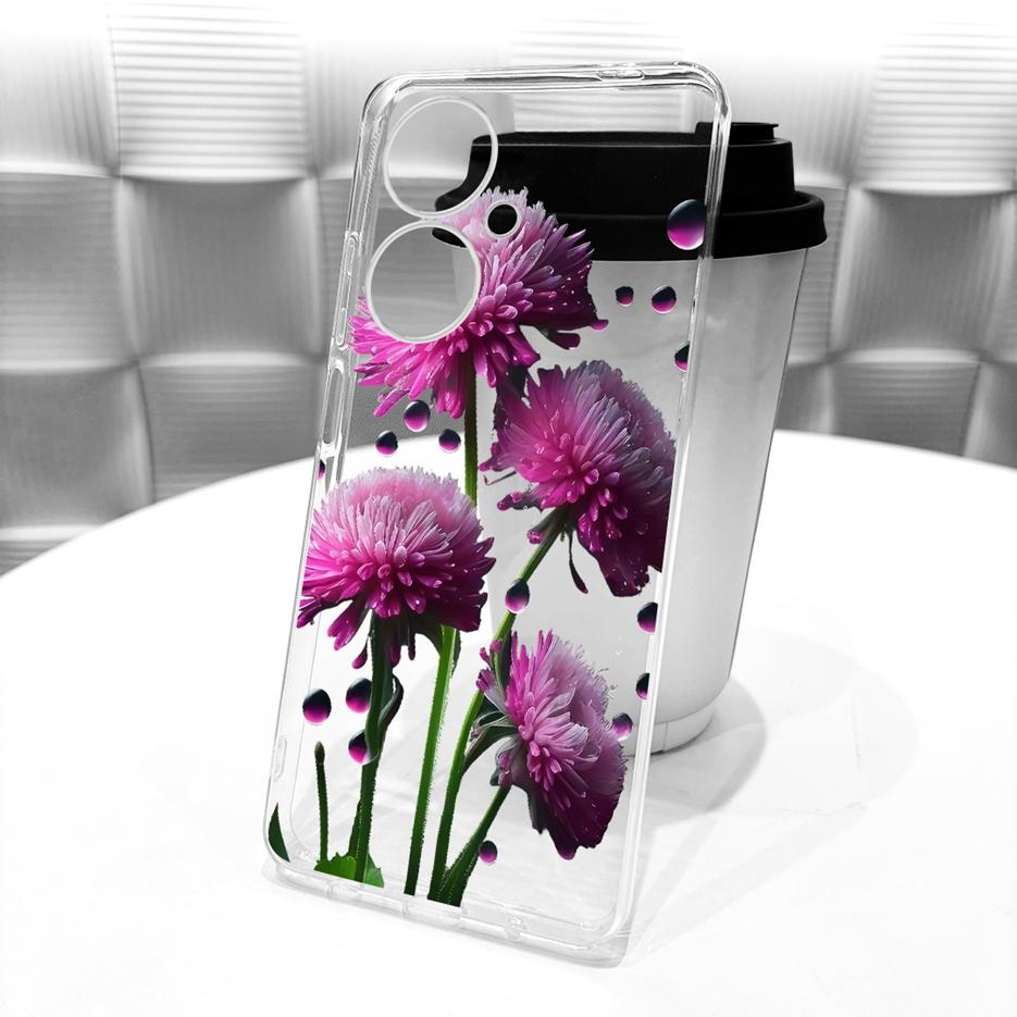 For Vivo Y27 4G Case V2249 Luxury Flower Butterfly Painted Cover Soft Slim Phone Case For Vivo Y27s Y 27 s VivoY27 5G V2302 Bags