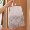 Three-dimensional Portable Honeycomb Mesh Zipper Laundry Bag for Household Washing Machines, Anti-deformation Mesh Bag