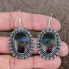 Bloodstone Gemstone Handmade 925 Sterling Silver Jewelry Earring 2.13" KKG-661