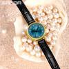 Sanda Retro Diamant Kwarts Horloge: Elegant, Waterdicht, Klein Rond Wijzerplaat voor Dames