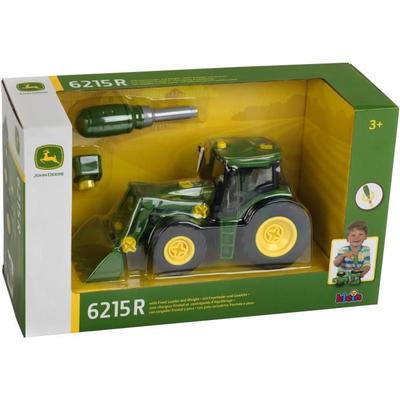 John Deere Tractor To Assemble - KLEIN - 3977 - Front Loader, Counterweight and Screwdriver - 1/24 Scale - From 3 Years