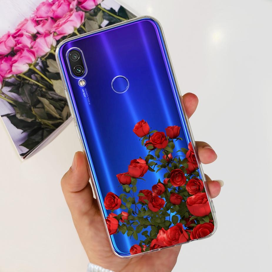 For Xiaomi Redmi Note 7 Pro Case Redmi7 Cute Panda Painted Cover Clear Silicone Soft TPU Phone Case For Redmi 7 Note7 Pro Bumper