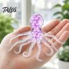 Hand Exercise Ball Bead Filled Octopus Squeeze Toy, Stress Relief Sensory Toys Mini Fidget Toy for & Relaxation