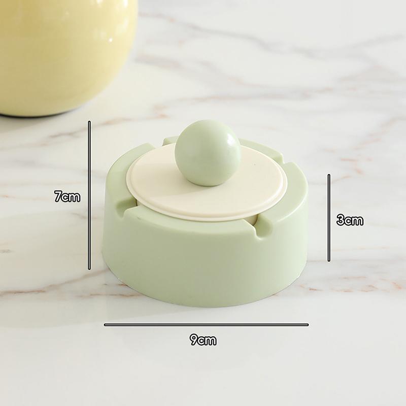Creative Ashtray Plastic Home Internet Cafe Office Ashtray Enlarged With Lid Anti-Fly Ash Ashtray Ornaments