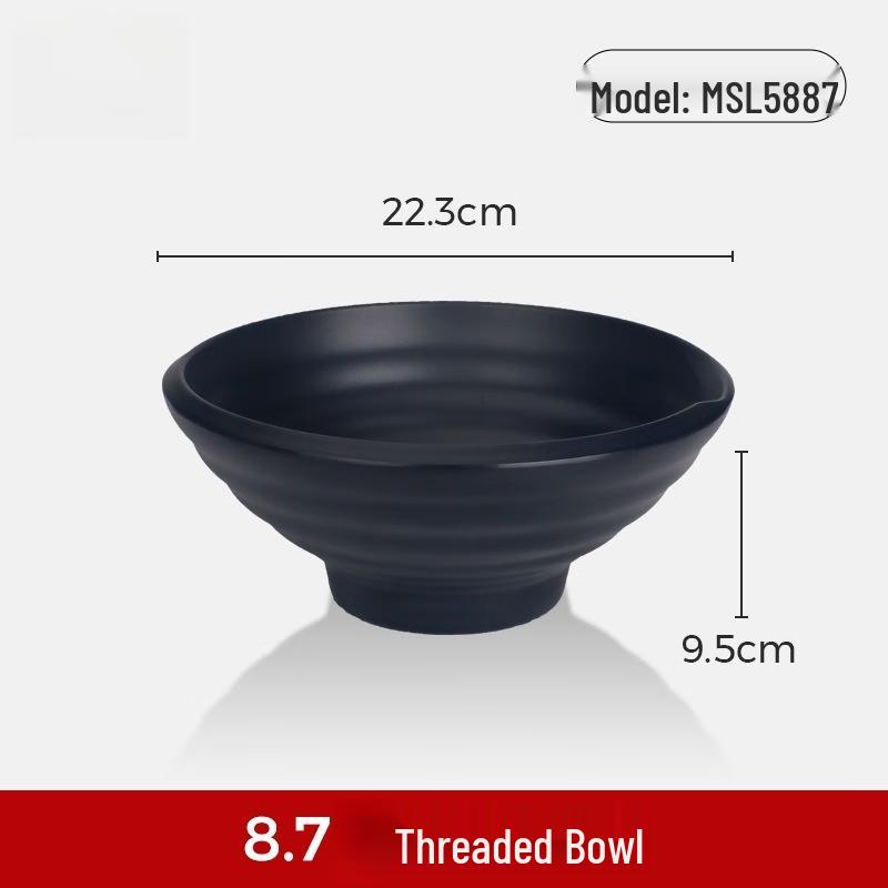 Commercial Melamine Conical Noodle Bowl