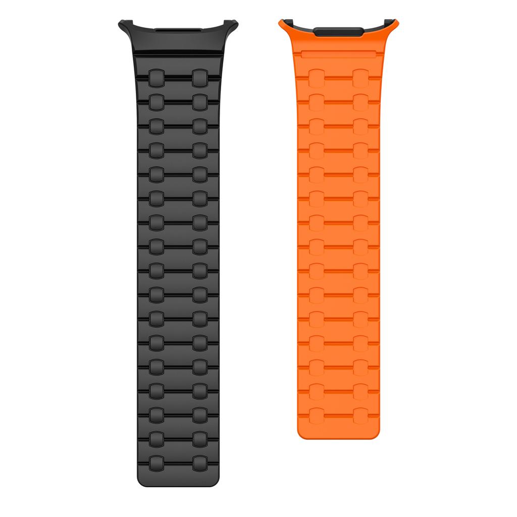 Magnetic Silicone Strap for Samsung Galaxy Watch Ultra 47mm Band for Samsung Ultra 7 47 Galaxy 47MM Men Sports Loop Bracelet