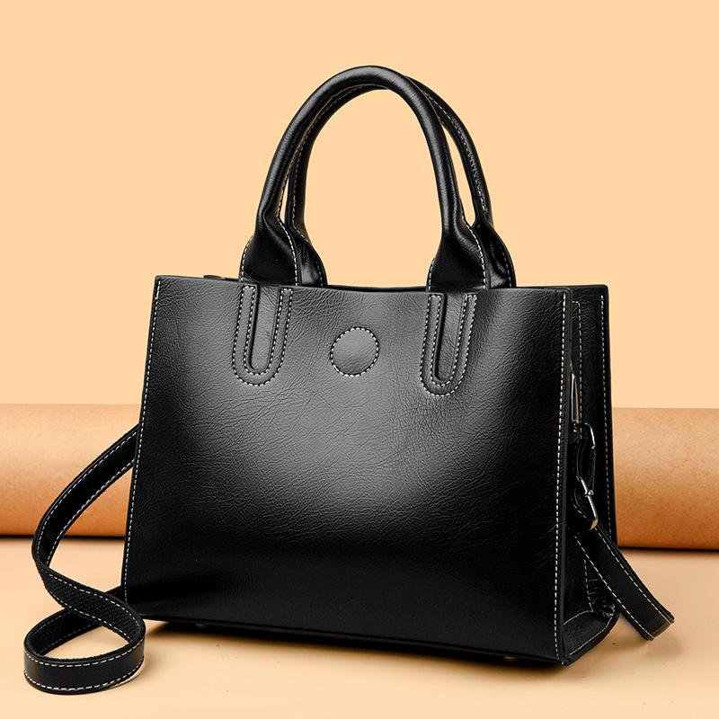 Large Women's PU Leather Shoulder Bag  Square Shoulder Bags  Crossbody Bags for Ladies  Feminine