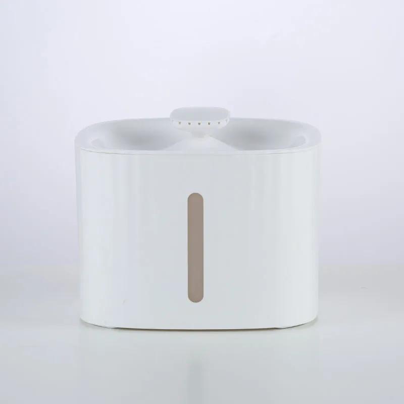 1Pcs Cat Water 3L Automatic Fountain With LED Lights Dog Water Dispenser Transparent Filter Drinker Pet USB Plug Drinking Feeder