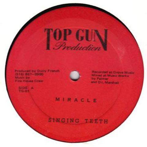 

12inch Record SINGING TEETH - Miracle TG01 Top Gun Product 1990 US Reggae, Ska & Dub