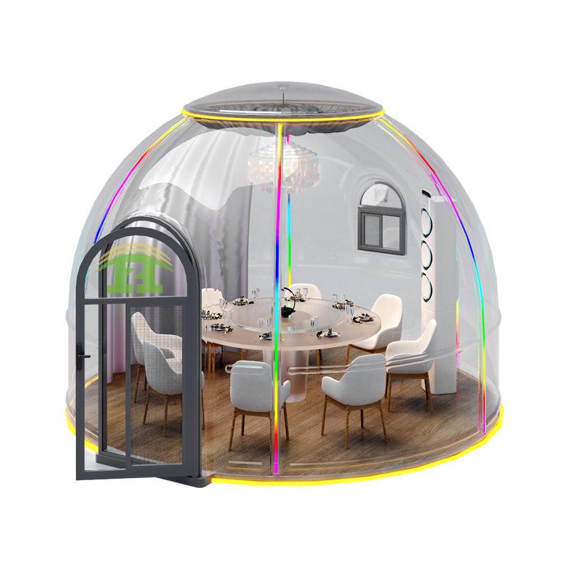 Outdoor Stargazing Bubble Room: Spherical Sunroom Tent for Courtyards & Hotels