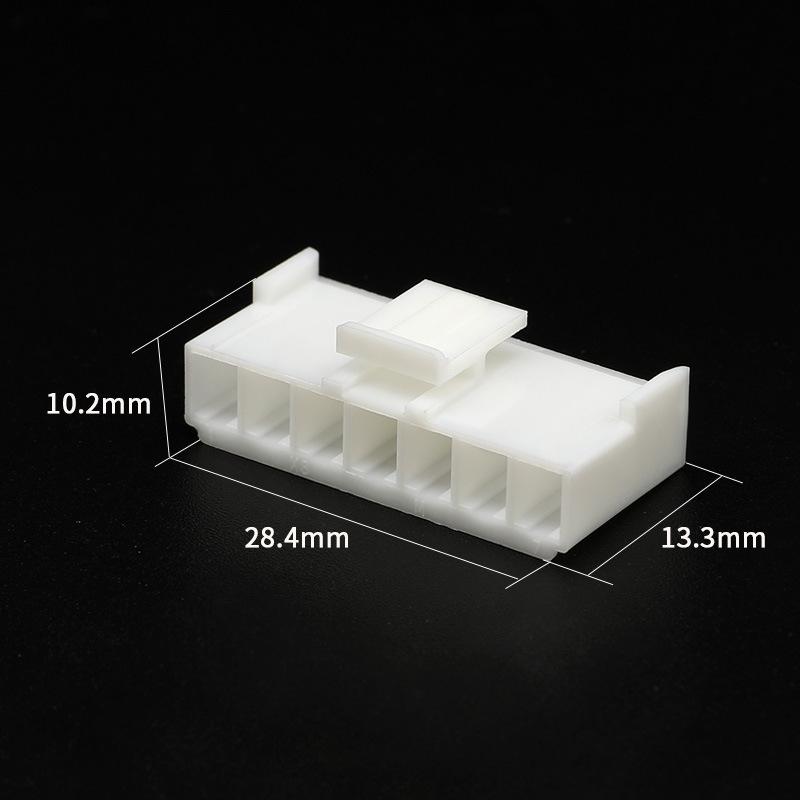 

7-Pin VH3.96 Straight Socket with Locking Buckle Plastic Shell (VH-7Y, VH-7A) Car Connector Plug
