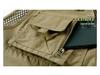 Men's Multi-Pocket Mesh Vest with Custom Logo & Embroidery for Fishing & Photography