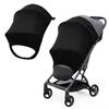 Universell Barnevogn Solskjerm UV-beskyttelse Hette Kalesje Deksel Vanntett Pustende Barnevogner Solskjerm Tilbehør