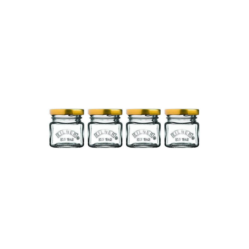 

Набор мини-баночек Kilner 55 мл (4шт)