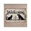 Vintage Metal Wall Sign Home Decor Tin Plaque Art