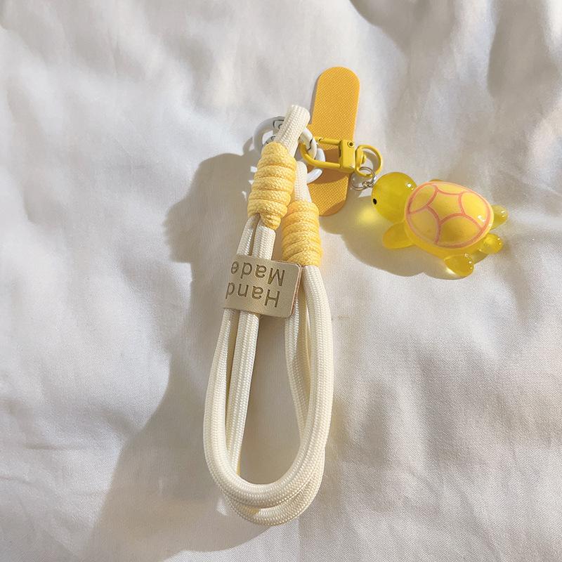 

Ins Wind Pink Turtle Piece Pendant Mobile Phone Lanyard Camera Keychain Pendant Pendant Small Jewelry Mobile Phone Universal