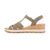Olive Nubuck Sandals 36-41 Woman CAPRICE