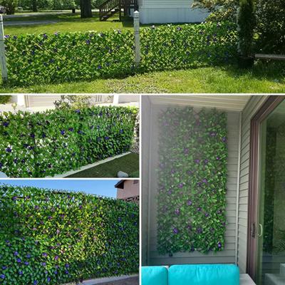 Yousheng Expanding Garden Flower Trellis Panels Artificial Plants Realistic Looking Bright Color UV-Resistant Fence Screening Fake Plants