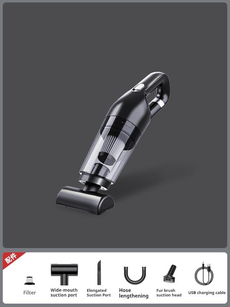 

Generic Car Vacuum Cleaner Wireless Rechargeable Brushless High Power Handheld Mini Strong Suction For Car And Home Cleaning