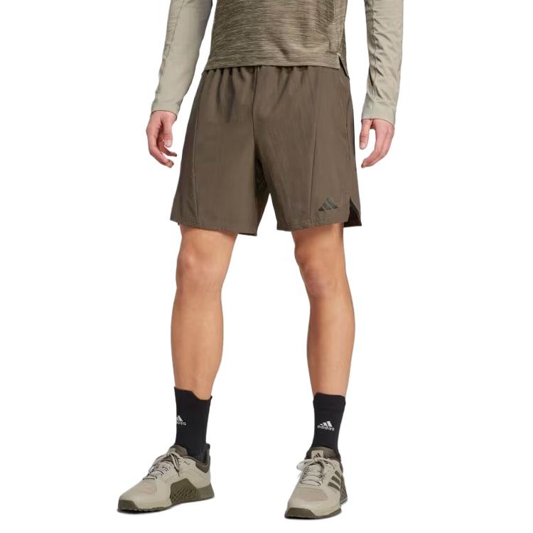 adidas Designed for Training Workout Shorts Asia Sizing 'Green' Men's IX9134