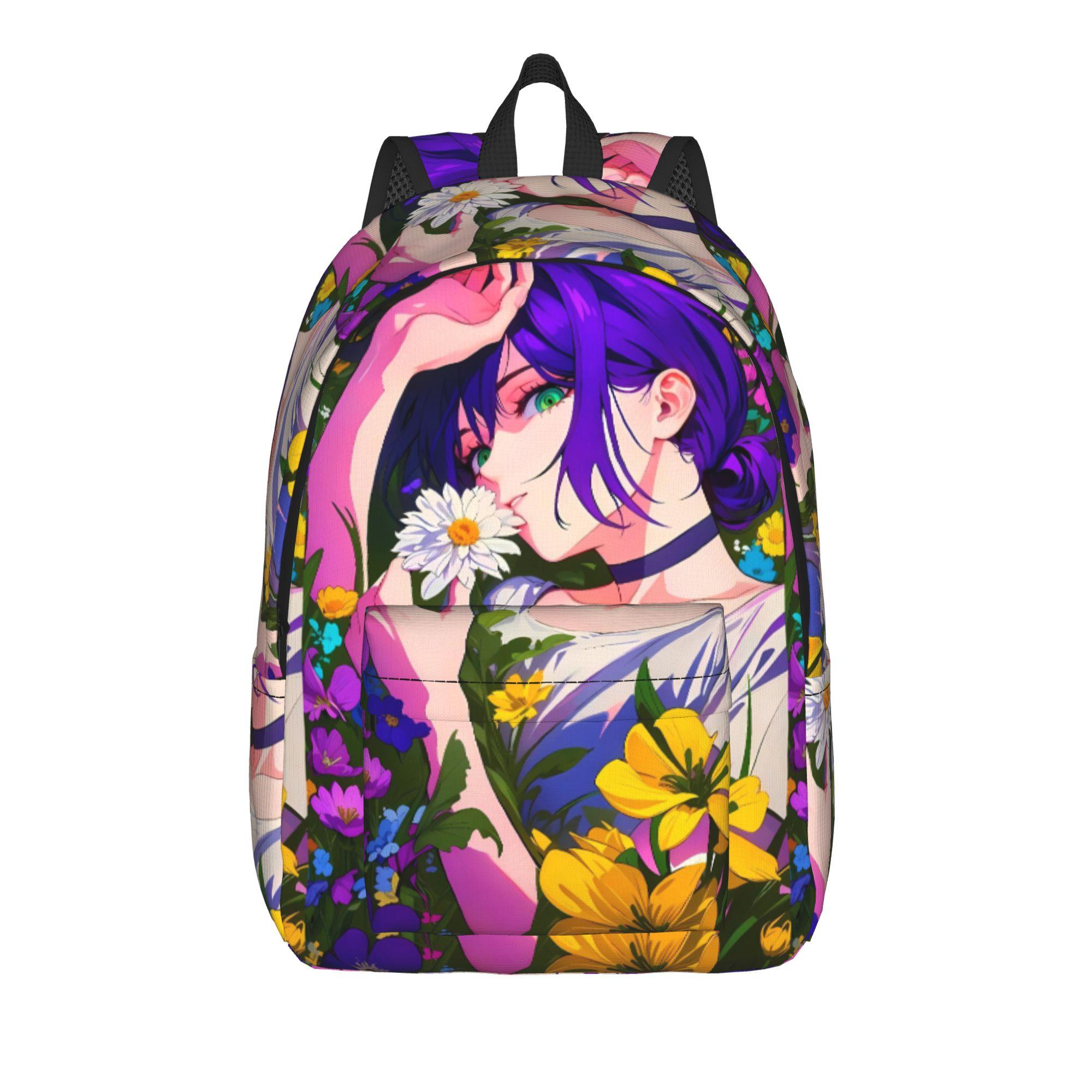 Power Cool Manga Rugzak Kettingzagen Mannen Outdoor Stijl Rugzakken Student Stijlvolle Middelbare School Tassen Op Maat Grote Rugzak S