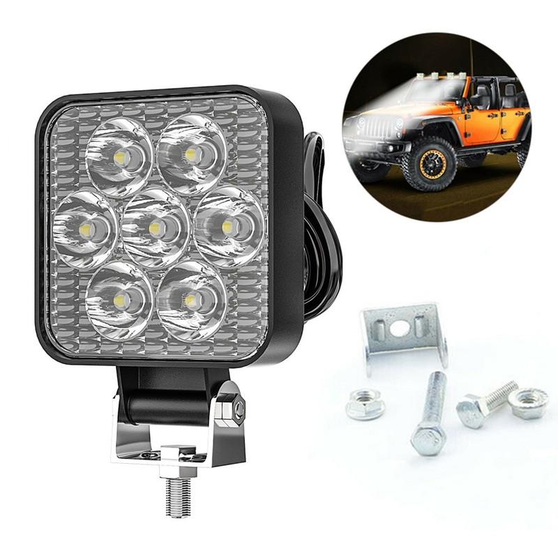 21W LED Work Light Bar Pair 2pcs for Truck SUV Offroad Driving Fog Lamp