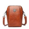 Pu Phone Bag Womens Small Crossbody Purse With Flap Closure For Daily Use